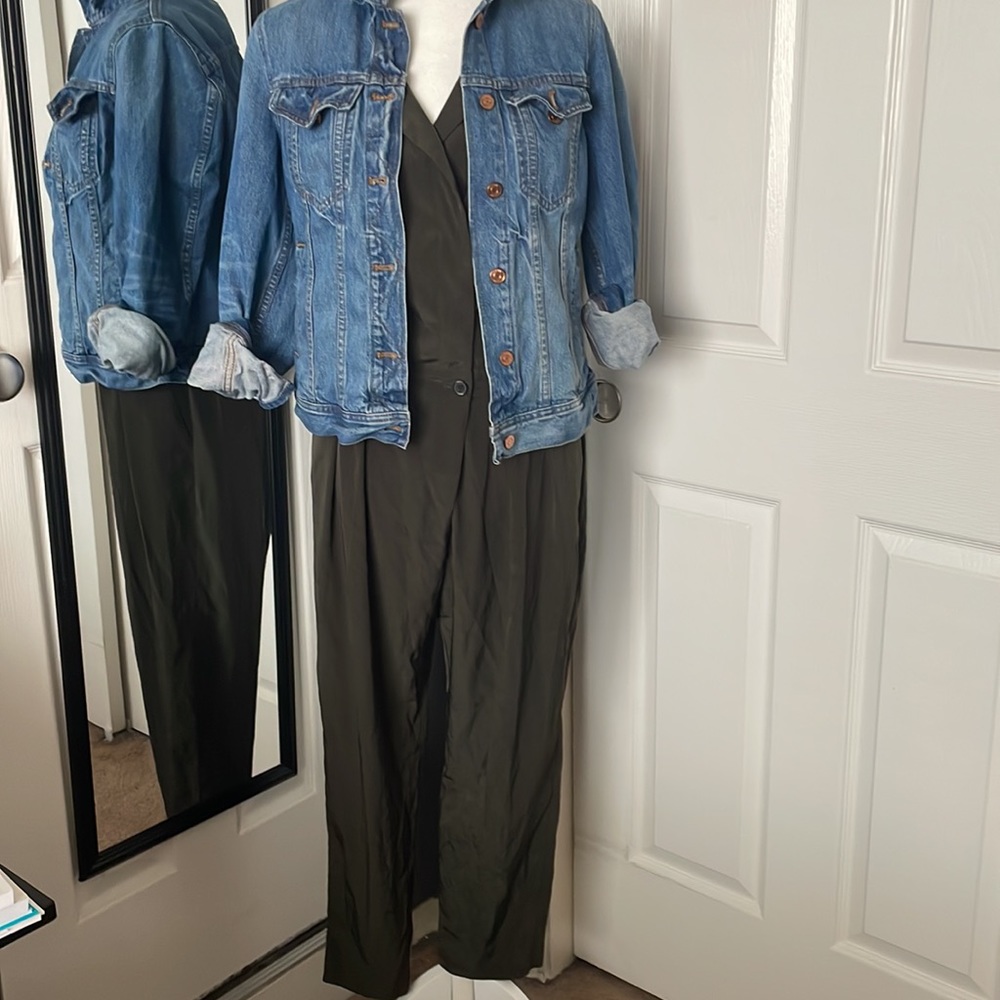 ⬇️REDUCED!! J.Crew sleeveless trench jumpsuit - Picture 9 of 13